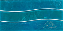 Border Wave Turquoise 6x12