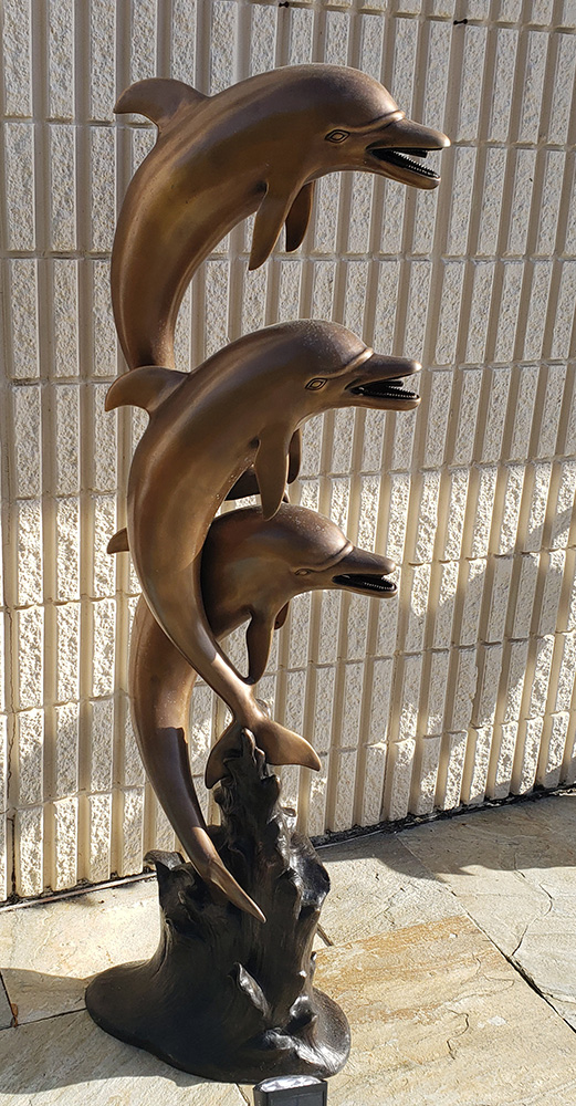 Bronze Dolphins