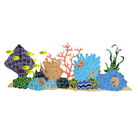 Ocean Reef Mosaic 23x60