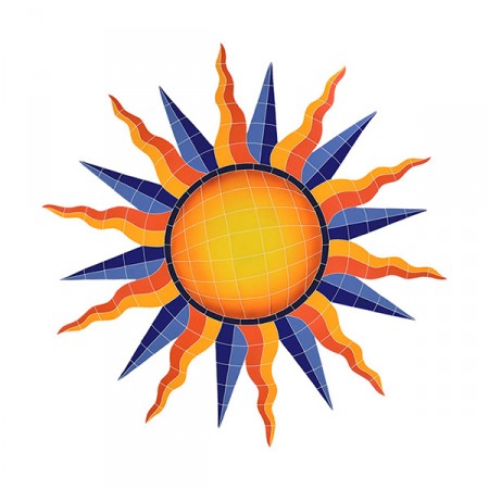 Sun Medallion Orange