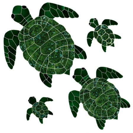 Turtles Topview Green