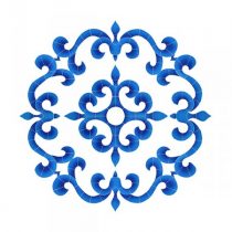 Tuscan Medallion Blue
