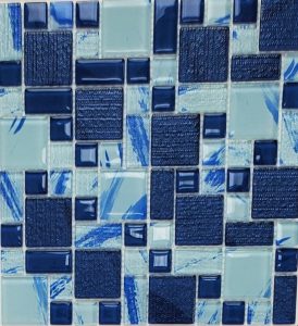 Flow Light Blue Random - Treasure Tile