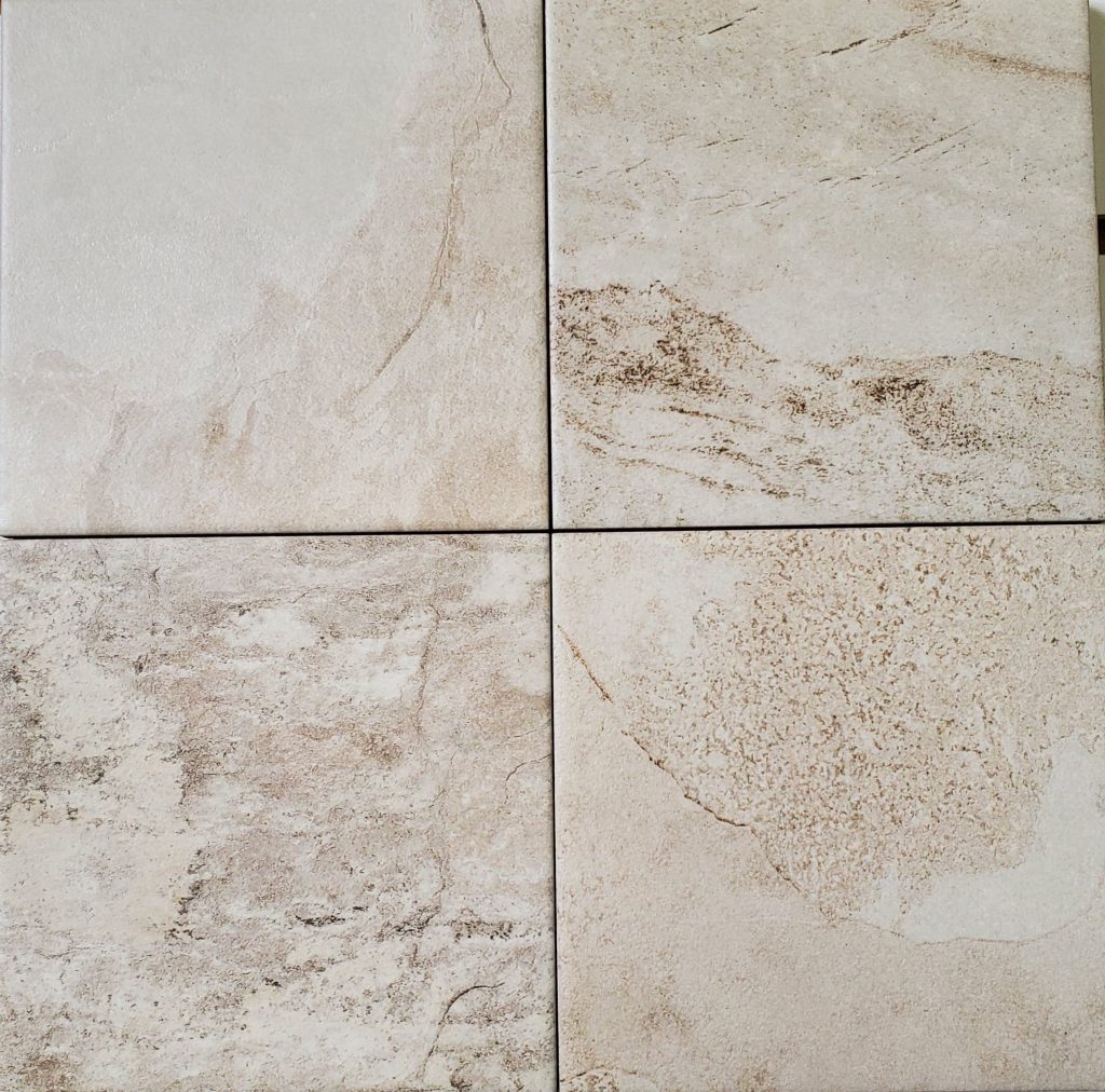 6x6 Bathroom Tile White